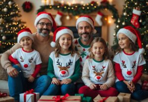 Read more about the article Sådan skaber du den perfekte julestemning med julet-shirts til hele familien